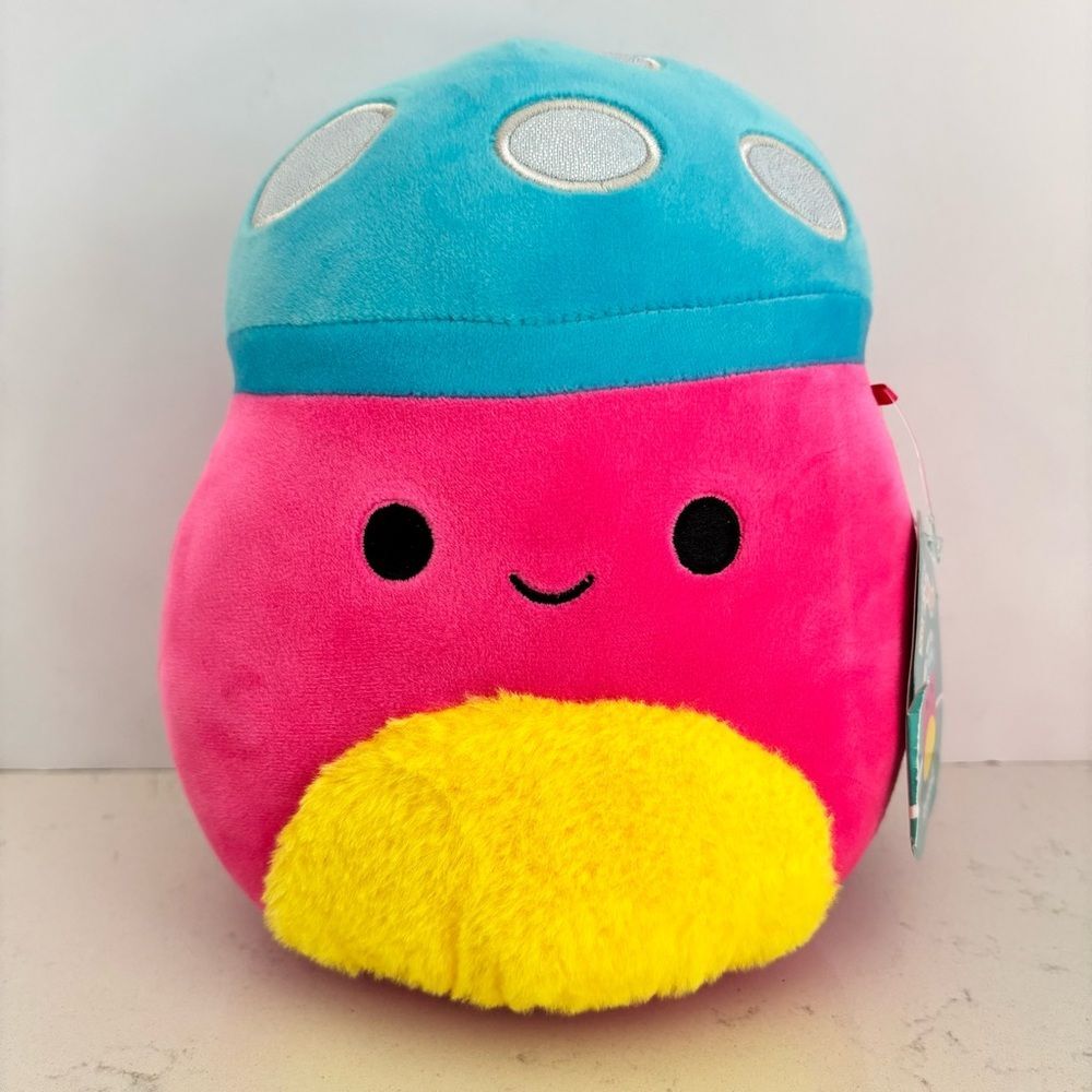 Squishmallows Randall Mushroom Plush 8” NWT Cute Collectible